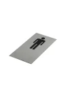 JAECO STAINLESS STEEL DOOR SIGNS - 200X100