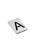 JAECO STAINLESS STEEL DOOR SIGNS - 50X30