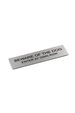 JAECO SMALL STAINLESS DOOR SIGNS - 170 x 50MM - Image 4