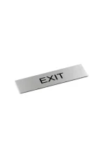 JAECO SMALL STAINLESS DOOR SIGNS - 170 x 50MM - Image 7