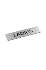 JAECO SMALL STAINLESS DOOR SIGNS - 170 x 50MM - Image 9
