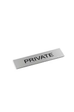 JAECO SMALL STAINLESS DOOR SIGNS - 170 x 50MM - Image 17