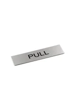JAECO SMALL STAINLESS DOOR SIGNS - 170 x 50MM - Image 19