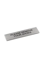 JAECO SMALL STAINLESS DOOR SIGNS - 170 x 50MM - Image 14