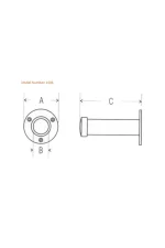 Drake & Wrigley Door Stop - 1086 - Image 4