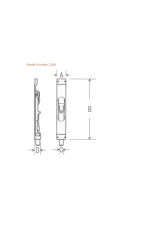Drake & Wrigley Recessed Flush Bolt - 1246 - Image 4