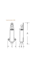 Drake & Wrigley Foot Operated Door Holder - 1560 - Image 5