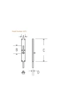 Drake & Wrigley Slide Bolt - 1672 - Image 3