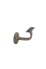 WINDSOR - SOLID BRASS BANNISTER BRACKETS 75MM PROJECTION - ROUND ROSE (5153) - Image 12