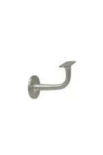 WINDSOR - SOLID BRASS BANNISTER BRACKETS 75MM PROJECTION - ROUND ROSE (5153) - Image 11
