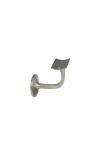 WINDSOR - SOLID BRASS BANNISTER BRACKETS - 60MM PROJECTION - CURVED MOUNT- ROUND ROSE (5166)