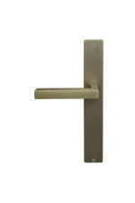 WINDSOR BRASS - FEDERAL ON SQUARE LONG PLATE - 8225 (LEVERS ONLY)