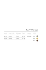 MARDECO CABINET HANDLES - MALAGA - 4039 - Image 4