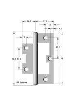 FAST FIX STAINLESS HINGES - Image 4