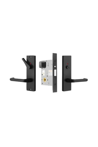 MILES NELSON COMMERCIAL - WIDE LONG PLATE - LARGE TURN PRIVACY KIT (NON HANDED) - 90 LEVER