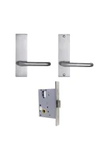 MILES NELSON COMMERCIAL - WIDE LONG PLATE - PASSAGE SET KIT - 90 LEVER - Image 4
