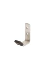 JAECO ROBE HOOK - SOLID SQUARE WITH RUBBER TIP