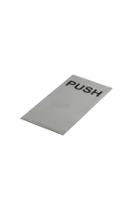 JAECO STAINLESS STEEL DOOR SIGNS - 200X100 - Image 3