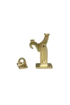 DRAKE & WRIGLEY LATCH BACK DOOR STOP - FLOOR MOUNTED - 1577