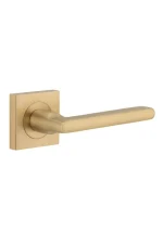 Baltimore-0458-Brushed-Brass-Square-Rose-Lever