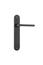 Baltimore-12726-Matt-Black-Oval-Backplate-Lever