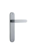 Bronte-12264-Brushed-Chrome-Oval-Backplate-Lever