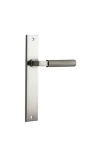 Brunswick-14752-Satin-Nickel-Rectangular-Backplate-Lever