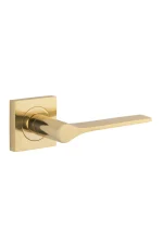 Como-0430-Polished-Brass-Square-Rose-Lever