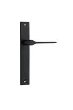 Como-12754-Matt-Black-Rectangular-Backplate-Lever