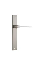 Como-14754-Satin-Nickel-Rectangular-Backplate-Lever