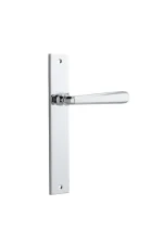 Copenhagen-11872-Polished-Chrome-Rectangular-Backplate-Lever