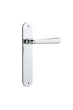 Copenhagen-11876-Polished-Chrome-Oval-Backplate-Lever