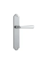 Copenhagen-12374-Brushed-Chrome-Shouldered-Backplate-Lever