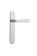Copenhagen-12376-Brushed-Chrome-Oval-Backplate-Lever