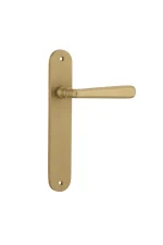 Copenhagen-15376-Brushed-Brass-Oval-Backplate-Lever