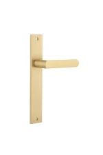 Osaka-15360-Brushed-Brass-Rectangular-Backplate-Lever