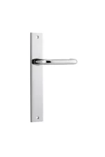 Oslo-11844-Polished-Chrome-Rectangular-Backplate-Lever