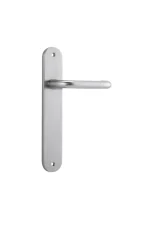Oslo-12346-Brushed-Chrome-Oval-Backplate-Lever