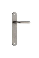 Oslo-13846-Distressed-Nickel-Oval-Backplate-Lever