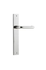 Oslo-14344-Polished-Nickel-Rectangular-Backplate-Lever