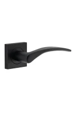 Oxford-0283-Matt-Black-Square-Rose-Lever