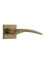 Oxford-0459-Brushed-Brass-Square-Rose-Lever
