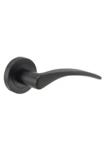 Oxford-9223-Matt-Black-Lever