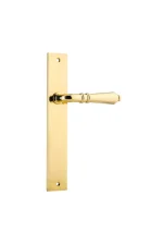 Sarlat-10200-Polished-Brass-Rectangular-Backplate-Lever