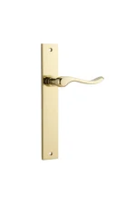 Stirling-10420-Polished-Brass-Rectangular-Backplate-Lever