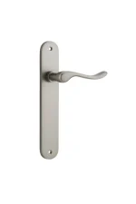 Stirling-14924-Satin-Nickel-Oval-Backplate-Lever