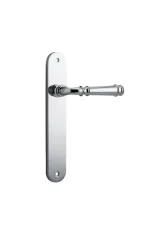 Verona-11730-Polished-Chrome-Oval-Backplate-Lever