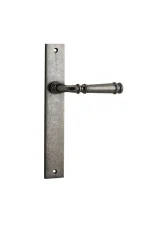 Verona-13706-Distressed-Nickel-Rectangular-Backplate-Lever