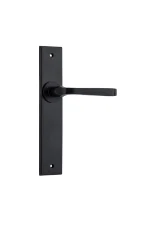 Annecy-12788-Matt-Black-Chamfered-Backplate-Lever