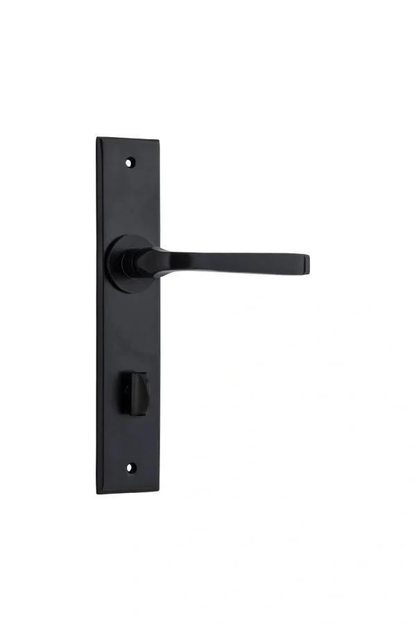 Annecy-12788-Matt-Black-Chamfered-Backplate-Lever-privacy